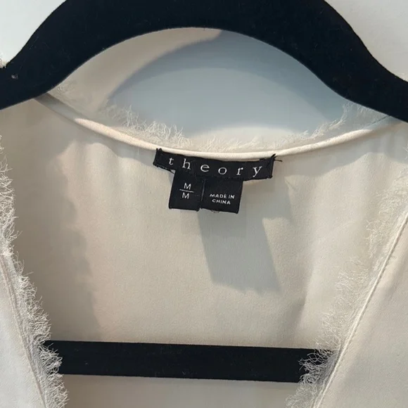 Theory crossover silk top - Picture 5 of 6